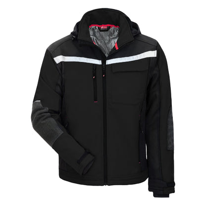 NITRAS MOTION TEX PLUS, jachetă softshell, neagră