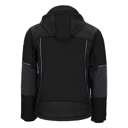 NITRAS MOTION TEX PLUS, jachetă softshell, neagră
