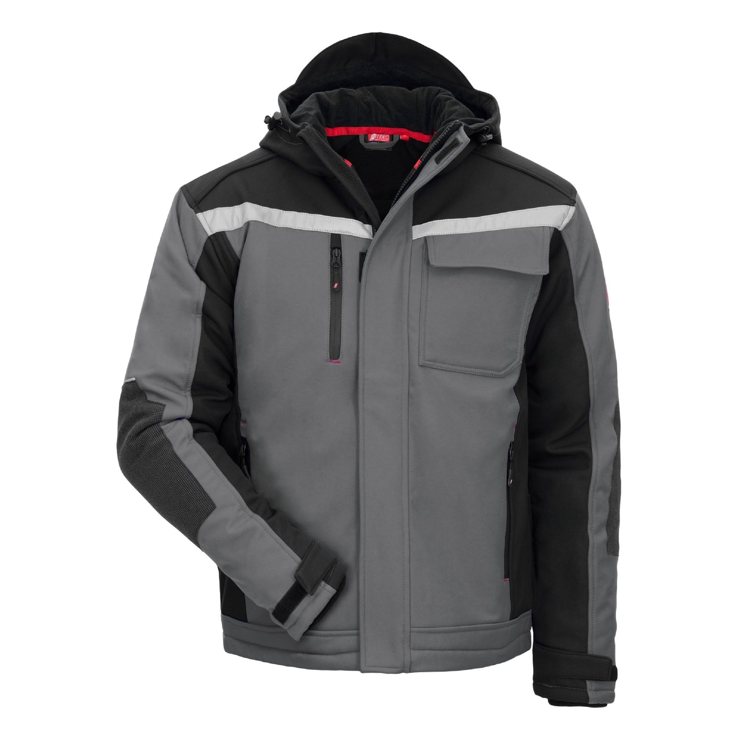NITRAS MOTION TEX PLUS, geacă de iarnă, gri/negru