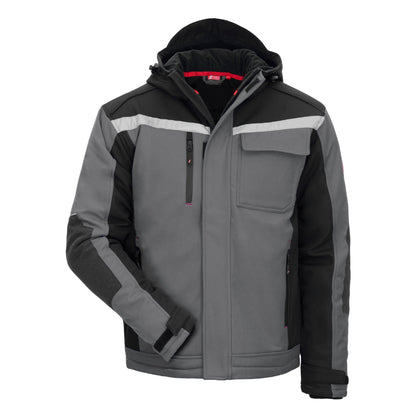 NITRAS MOTION TEX PLUS, geacă de iarnă, gri/negru