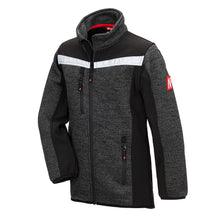 NITRAS MOTION TEX KIDS, geacă softshell tricotată, neagră