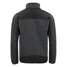 NITRAS MOTION TEX PLUS, jachetă softshell tricotată, neagră