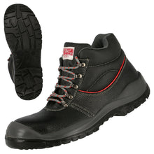 Ghete de siguranță NITRAS STEP MID, S3, înălțime mijlocie, negre