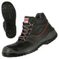 Ghete de siguranță NITRAS STEP MID, S3, înălțime mijlocie, negre
