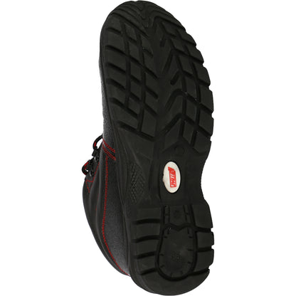 Ghete de siguranță NITRAS BASIC STEP MID, S3, înălțime mijlocie, negre