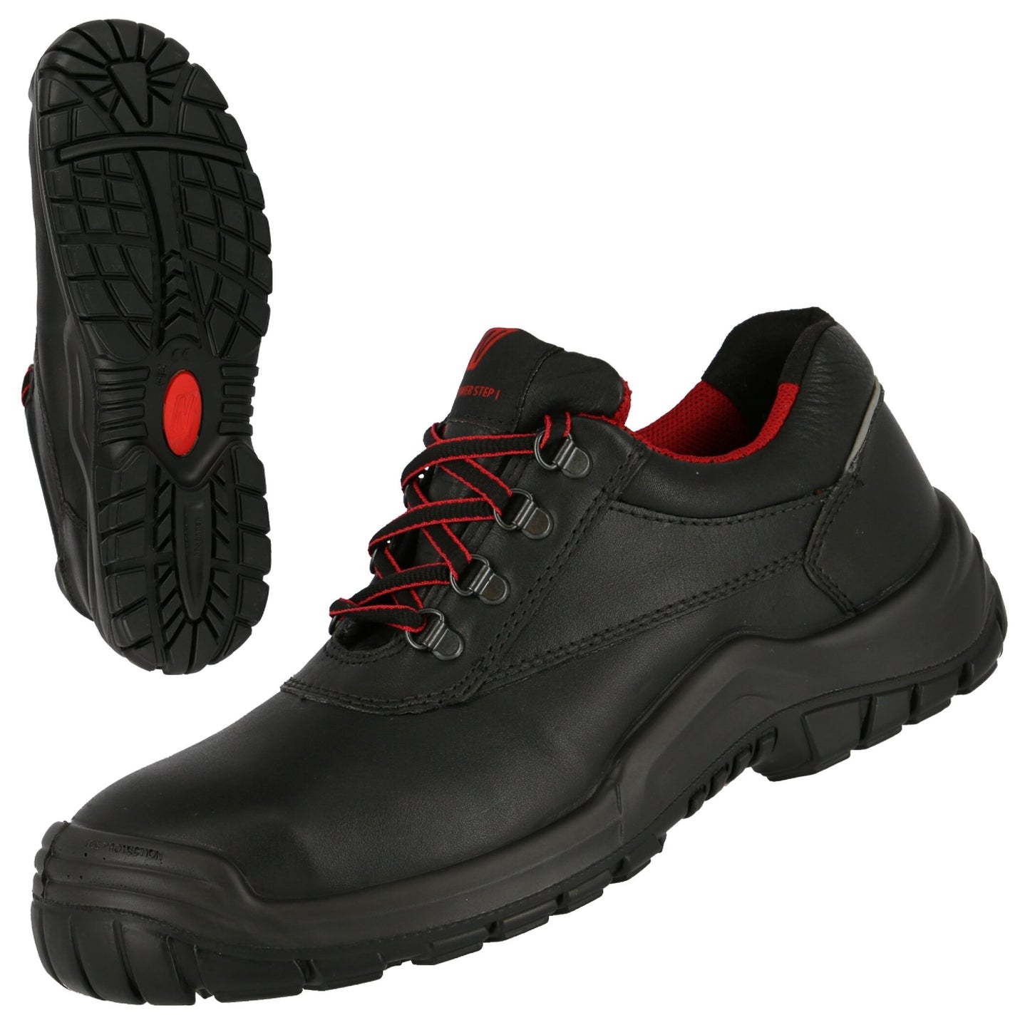 Pantofi de siguranță NITRAS POWER STEP, S3 HRO SRC, negri