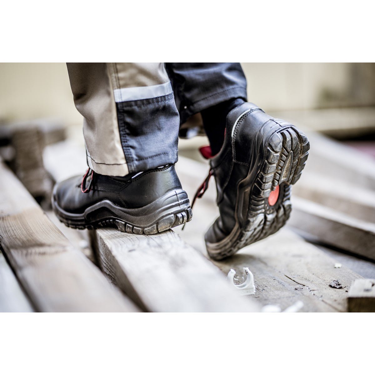Pantofi de siguranță NITRAS POWER STEP, S3 HRO SRC, negri