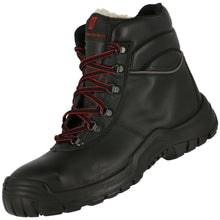 Ghete de iarnă de siguranță NITRAS POWER STEP MID+, S3 CI HI HRO SRC, înălțime mijlocie, negre