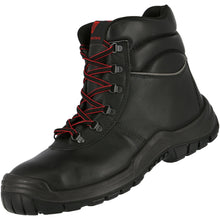 Ghete de siguranță NITRAS POWER STEP MID+, S3 CI HI HRO, înalte, negre