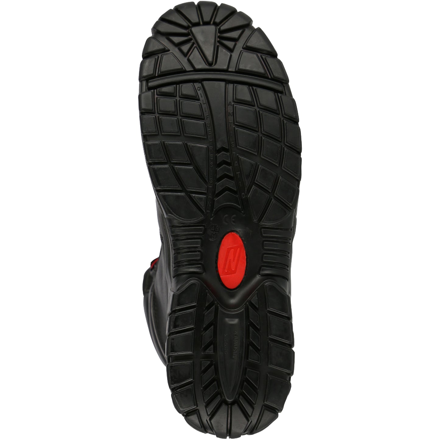 Ghete de siguranță NITRAS POWER STEP MID+, S3 CI HI HRO, înalte, negre