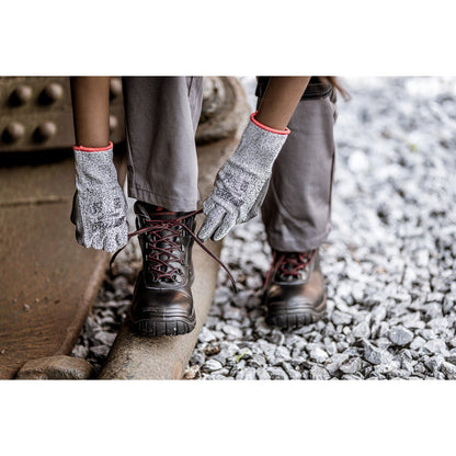 NITRAS CUT B, mănuși de protecție împotriva tăierii, gri/negru