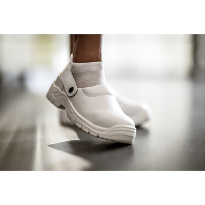 NITRAS CLEAN STEP CL, saboti de siguranta SB, alb