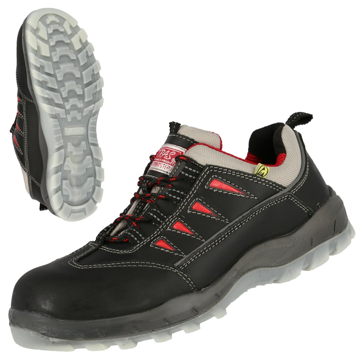 NITRAS SPORT STEP, pantofi de siguranță S3, negri