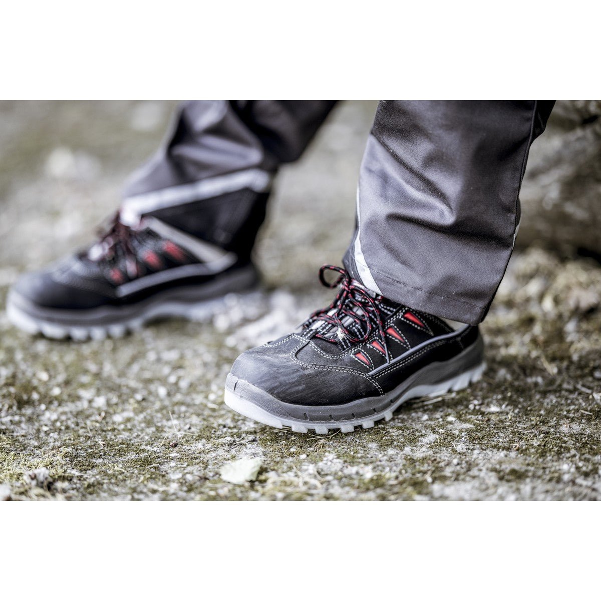 NITRAS SPORT STEP, pantofi de siguranță S3, negri