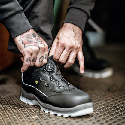 NITRAS SPORT STEP FIT, pantofi de siguranta jos, negri