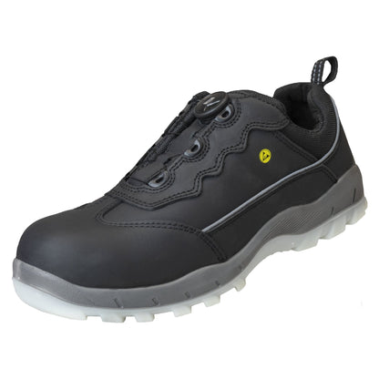 NITRAS SPORT STEP FIT, pantofi de siguranta jos, negri