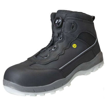 NITRAS SPORT STEP MID FIT, cizme de siguranță, înălțime mijlocie, negru