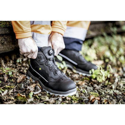 NITRAS SPORT STEP MID FIT, cizme de siguranță, înălțime mijlocie, negru