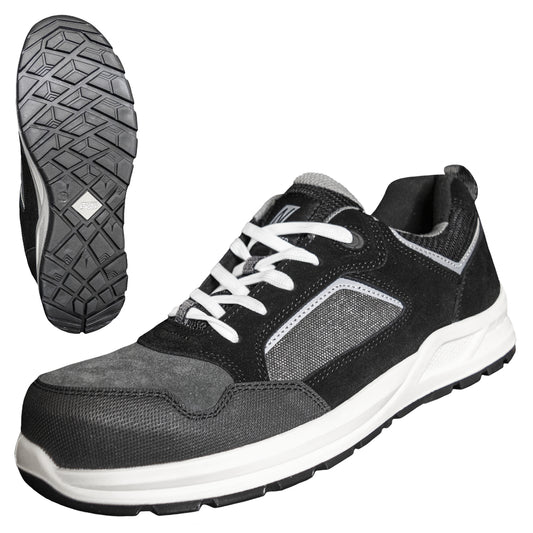 NITRAS CLASSIC STEP, pantofi de siguranță S1P, gri / negru