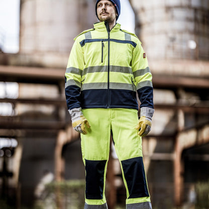 NITRAS MOTION TEX VIZ, jachetă softshell de înaltă vizibilitate
