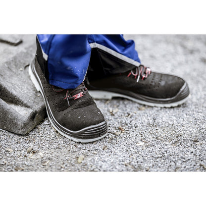 Pantofi de protectie NITRAS MICRO STEP, S1P, negri