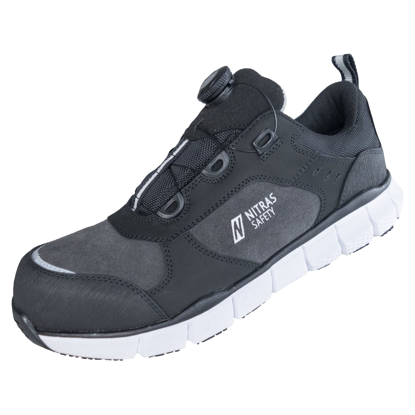 NITRAS SONIC STEP FIT, S3S FO HRO SC SR încălțăminte de siguranță joasă, gri / negru