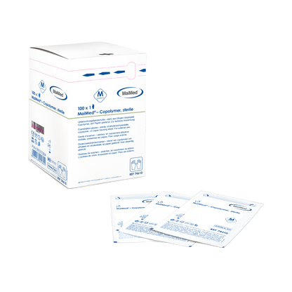Mănuși sterile, de unică folosință, cu copolimer MaiMed