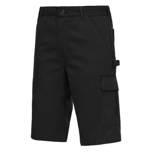 NITRAS MOTION TEX LIGHT, pantaloni de lucru, scurti, negri