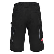 NITRAS MOTION TEX LIGHT, pantaloni de lucru, scurti, negri