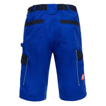 NITRAS MOTION TEX LIGHT, pantaloni de lucru, scurti, albastru regal / bleumarin