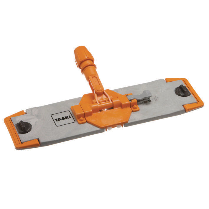 TASKI Swing Mop 45 Klapphalter de la Diversey Deutschland GmbH & Co. OHG permite o curățare igienică și confortabilă a podelei (lățimea de lucru de 45 cm) și permite stoarcerea mopului fără contact cu pielea. Ambalaj: 1 bucată.