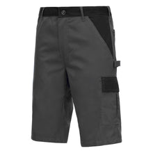 NITRAS MOTION TEX LIGHT, pantaloni de lucru, scurti, gri/negri