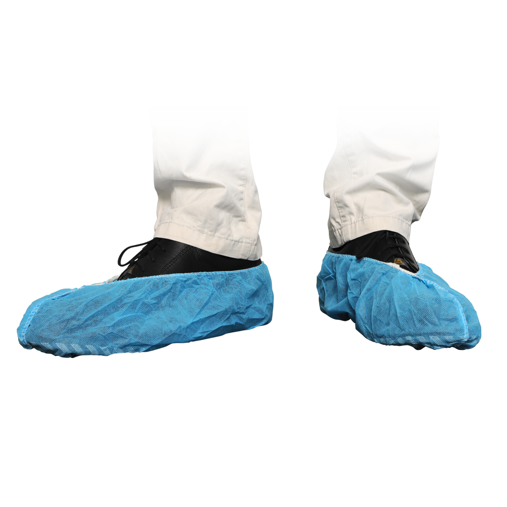 MaiMed-Cover Huse de pantofi ABS Huse de pantofi de unica folosinta din PP, albastru, 50 bucati/pachet. | Pachet (50 bucăți)