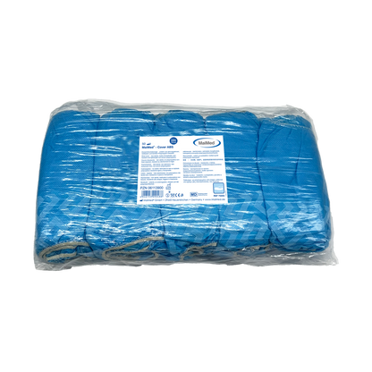 MaiMed-Cover Huse de pantofi ABS Huse de pantofi de unica folosinta din PP, albastru, 50 bucati/pachet. | Pachet (50 bucăți)