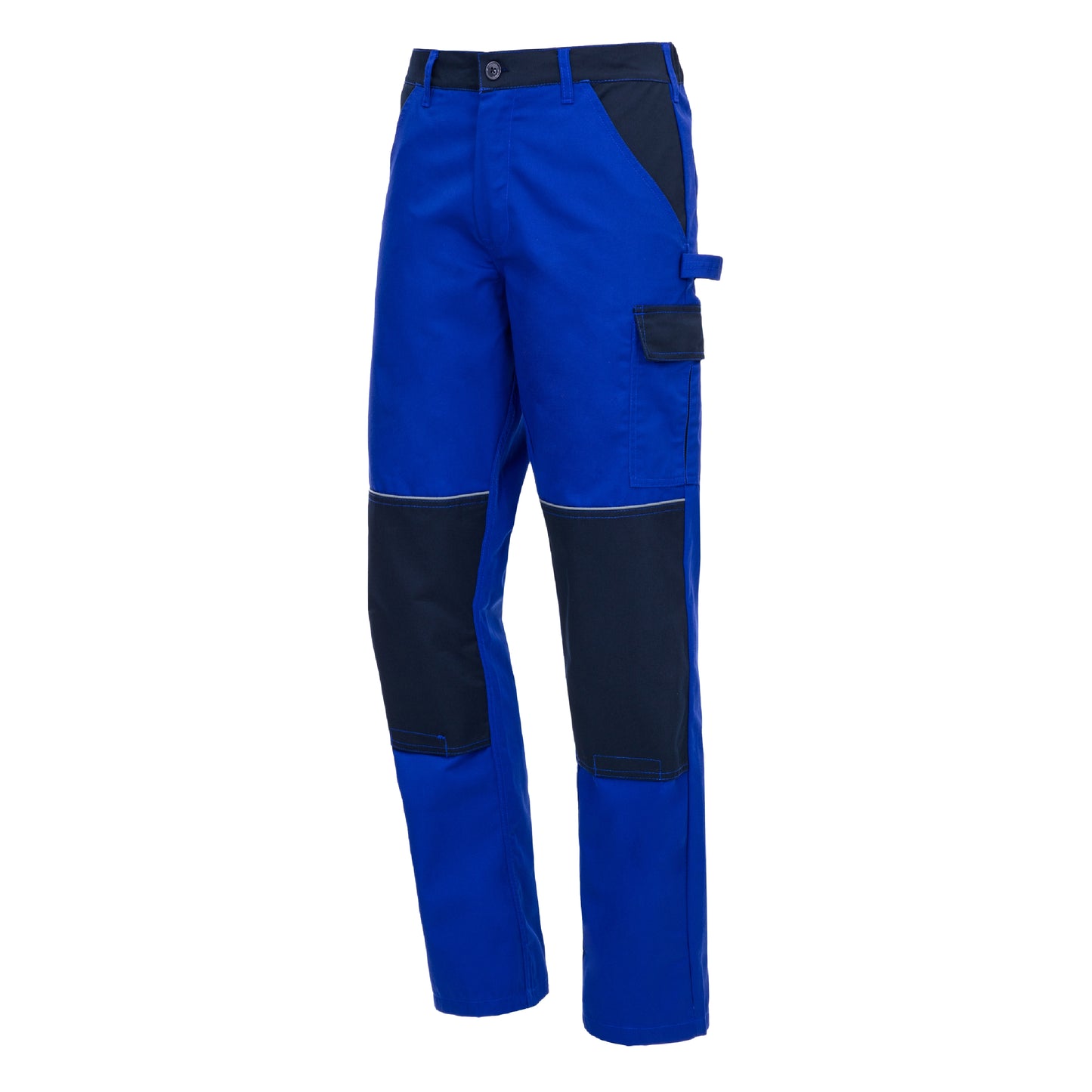 NITRAS MOTION TEX LIGHT, pantaloni de lucru, lungi, albastru regal / bleumarin