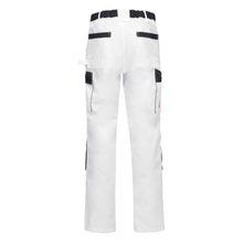 NITRAS MOTION TEX LIGHT, pantaloni de lucru, lungi, alb/gri