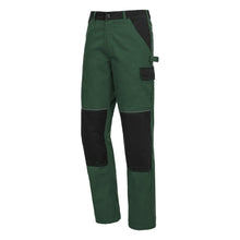 NITRAS MOTION TEX LIGHT, pantaloni de lucru, lungi, verde/negru