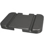 Capacul pentru deșeuri - 110-150L de la Diversey Deutschland GmbH & Co. OHG este un capac din plastic dreptunghiular, de culoare gri închis, cu o crestătură și linii încastrate, potrivit pentru saci de gunoi de 110-150L. Ambalaj: 1 bucată.