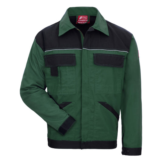 NITRAS MOTION TEX LIGHT, geaca de lucru, verde/negru