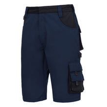 NITRAS MOTION TEX PLUS, pantaloni de lucru, scurti, bleumarin/negru