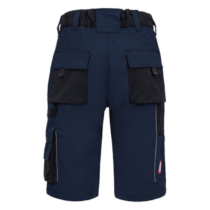 NITRAS MOTION TEX PLUS, pantaloni de lucru, scurti, bleumarin/negru
