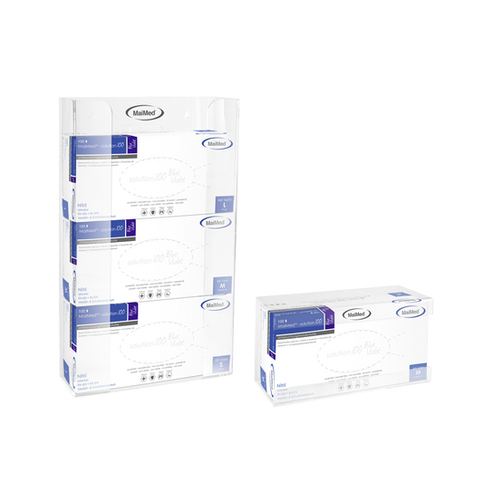 Suport de perete MaiMed pentru torpedo cu arc din acril - dimensiuni: 246x106x135mm - pachet 1 | Pachet (1 bucata)