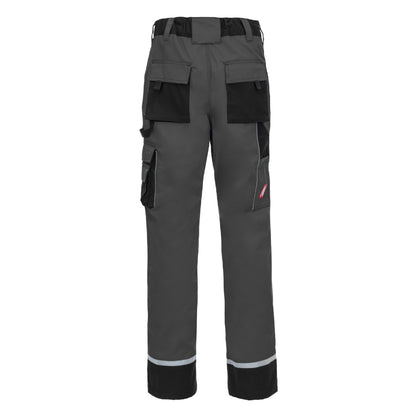 NITRAS MOTION TEX PLUS, pantaloni de lucru, lungi, gri/negri