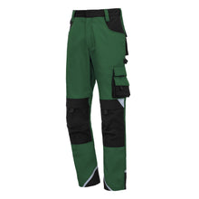 NITRAS MOTION TEX PLUS, pantaloni de lucru, lungi, verde/negru