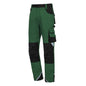 NITRAS MOTION TEX PLUS, pantaloni de lucru, lungi, verde/negru