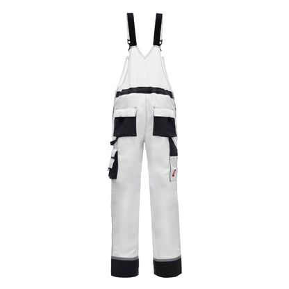 NITRAS MOTION TEX PLUS, salopete, alb/gri