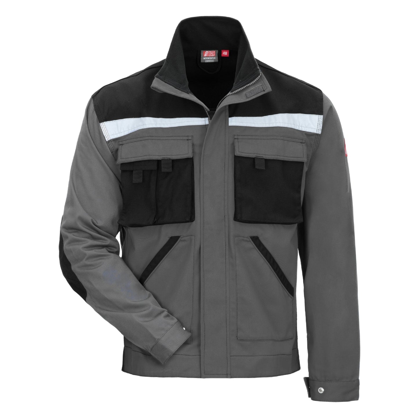 NITRAS MOTION TEX PLUS, geacă de lucru, gri/negru