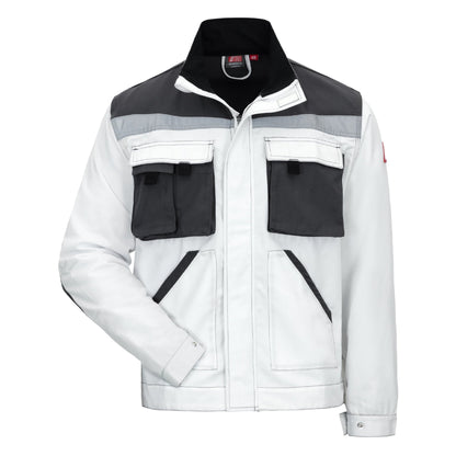 NITRAS MOTION TEX PLUS, geacă de lucru, alb/gri