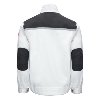 NITRAS MOTION TEX PLUS, geacă de lucru, alb/gri