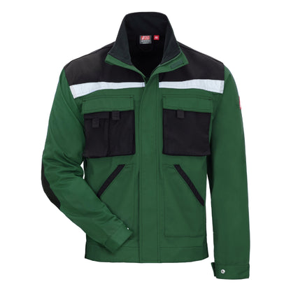 NITRAS MOTION TEX PLUS, geacă de lucru, verde/negru